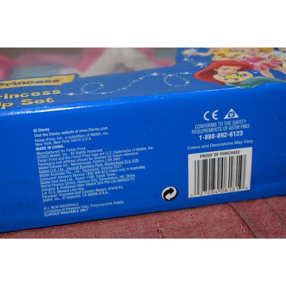 Disney Princess My First Princess Doll Belle's Princess Dress-Up Set 2003 - Picture 8 of 8